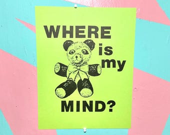 Where Is My Mind Print