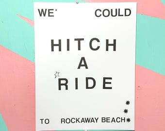 Rockaway Beach Print